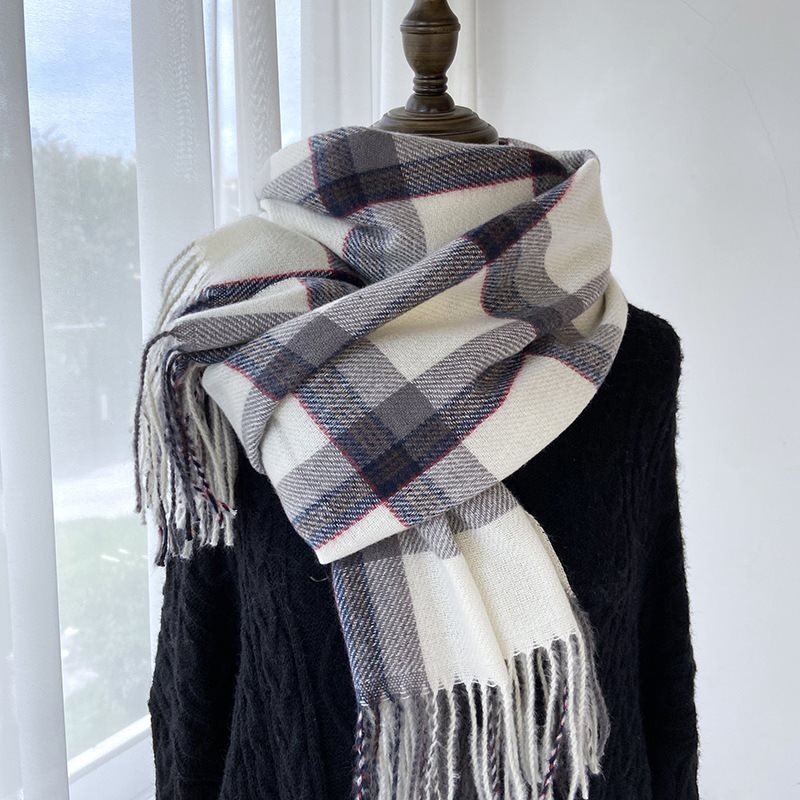 Plaid Scarf Women's Autumn And Winter Scarf - Alpaca House