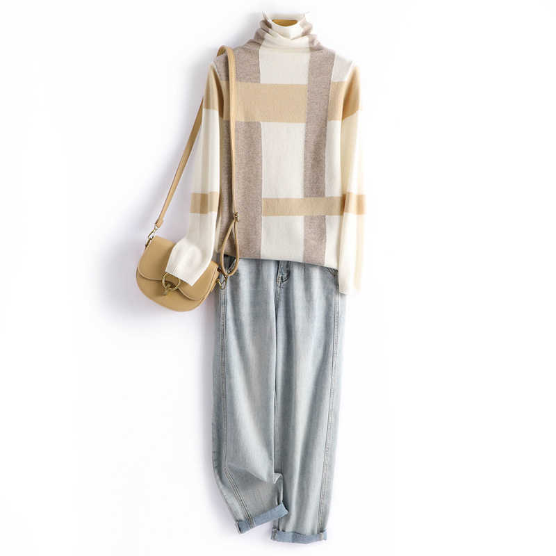 Pure Wool Layered Collar Sweater - Alpaca House