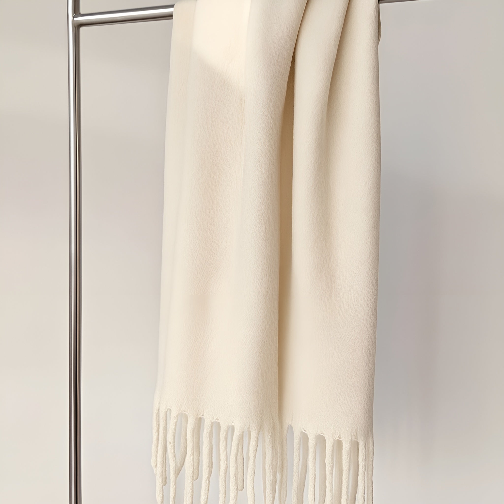 Soft Wool–Mohair Scarf & Shawl Minimalist Solid Colors with Cozy, Lightweight Warmth - Alpaca House