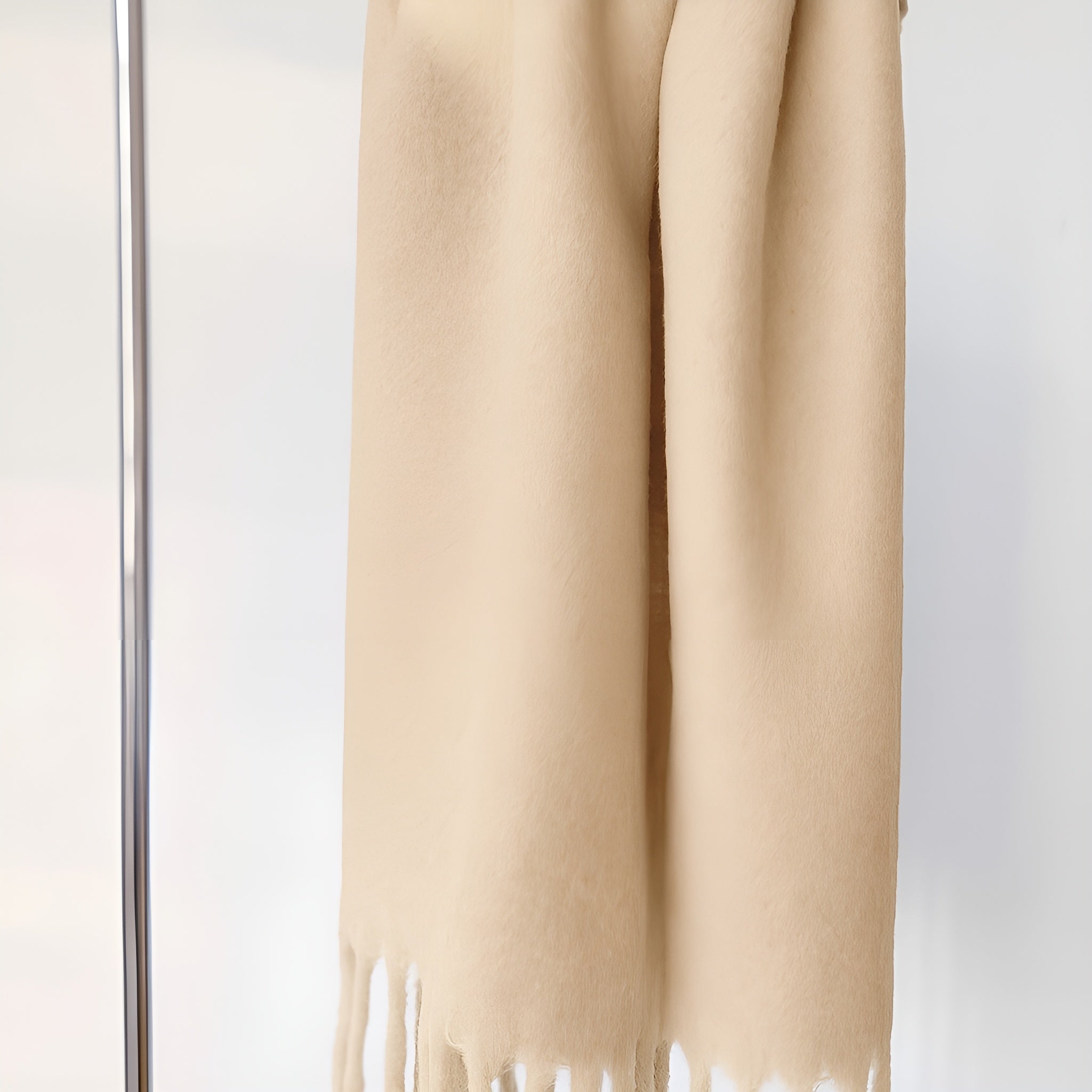 Soft Wool–Mohair Scarf & Shawl Minimalist Solid Colors with Cozy, Lightweight Warmth - Alpaca House