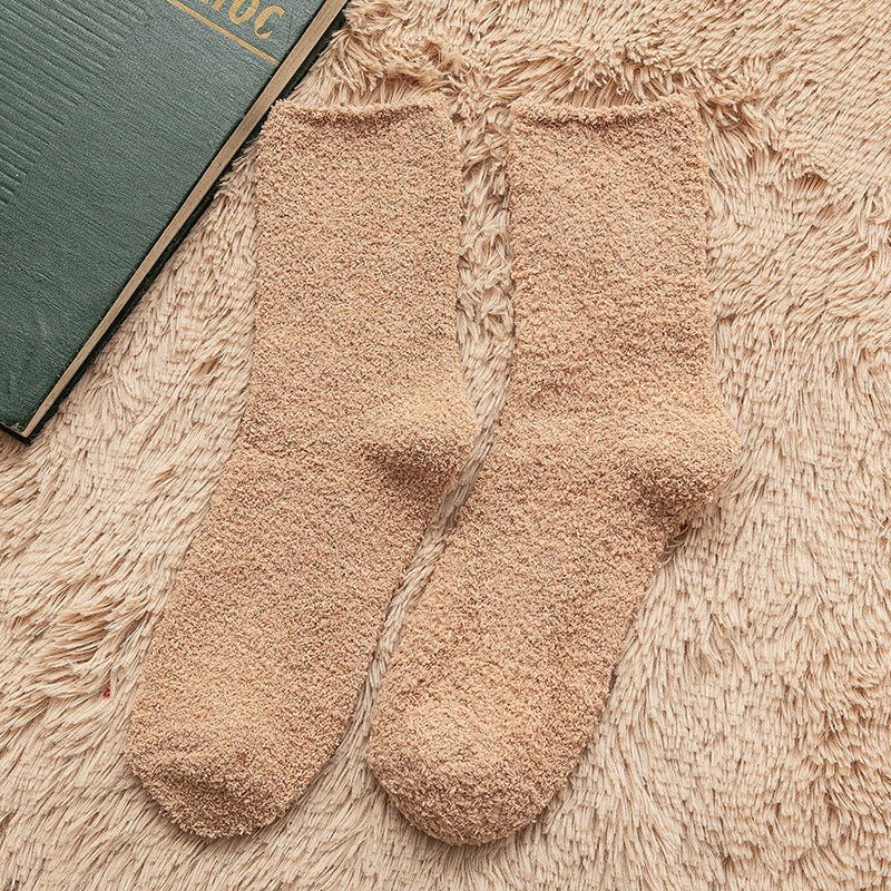 Solid color floor socks - Alpaca House