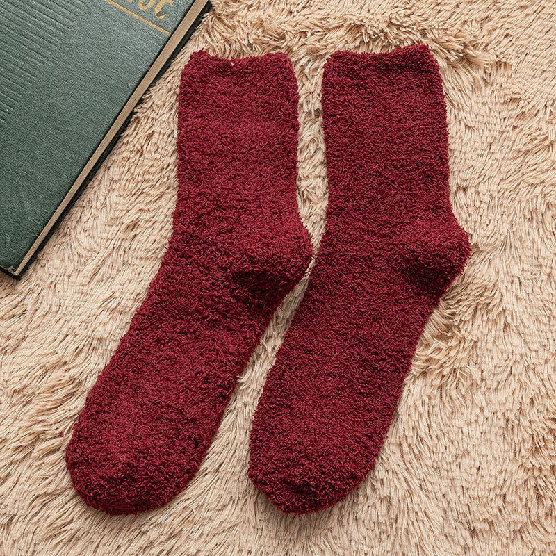 Solid color floor socks - Alpaca House