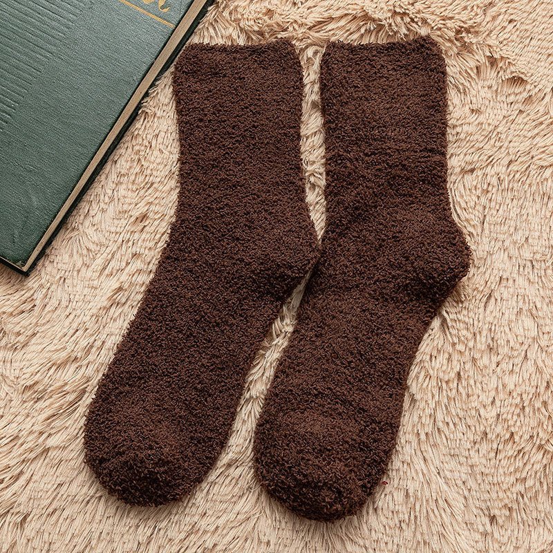 Solid color floor socks - Alpaca House