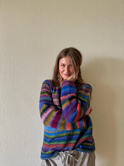 Merino Wool Sweater – Colorful
