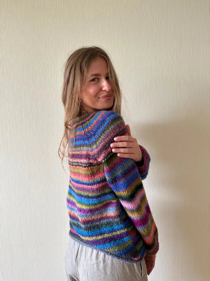 Merino Wool Sweater – Colorful