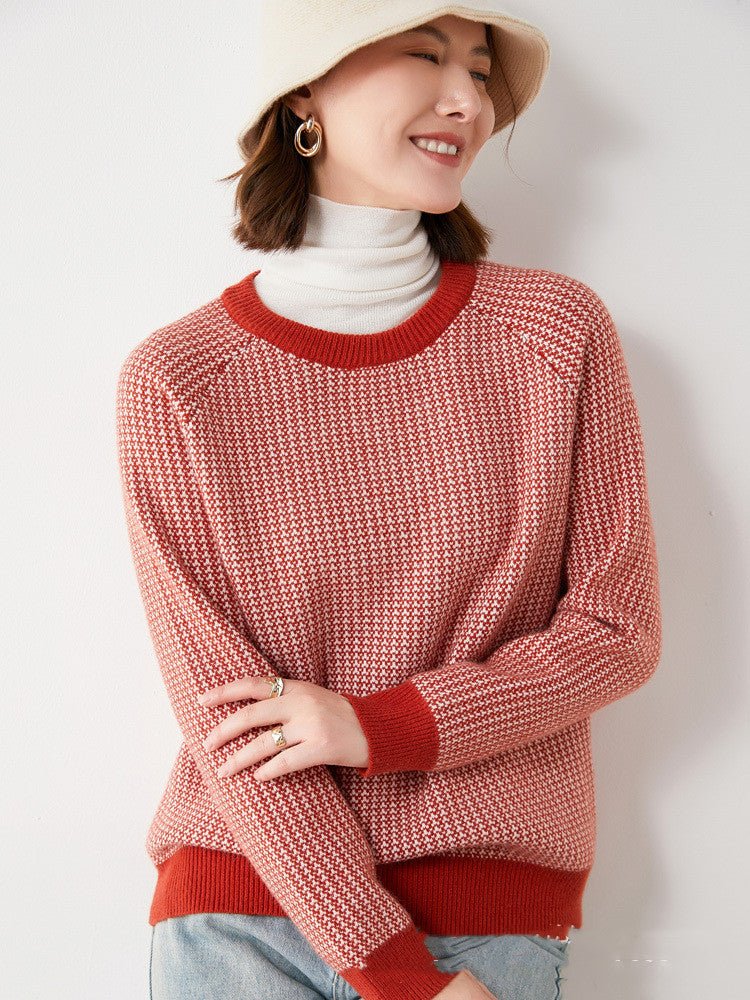 Thick Knitted Sweater Modal Wool Blend - Alpaca House