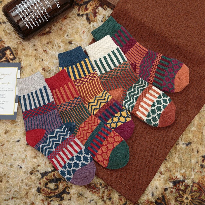 Thick warm wool socks - Alpaca House