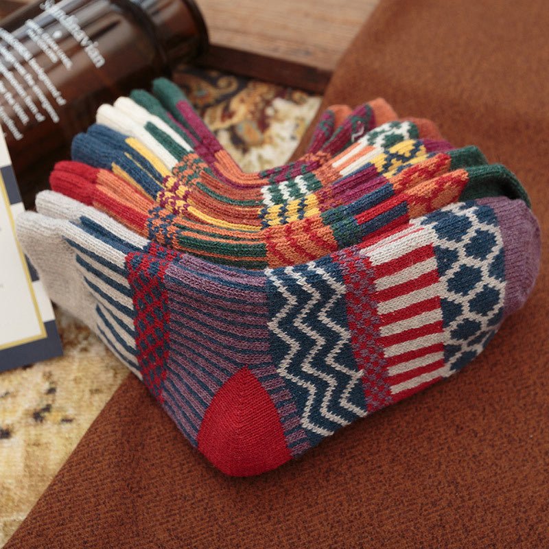 Thick warm wool socks - Alpaca House