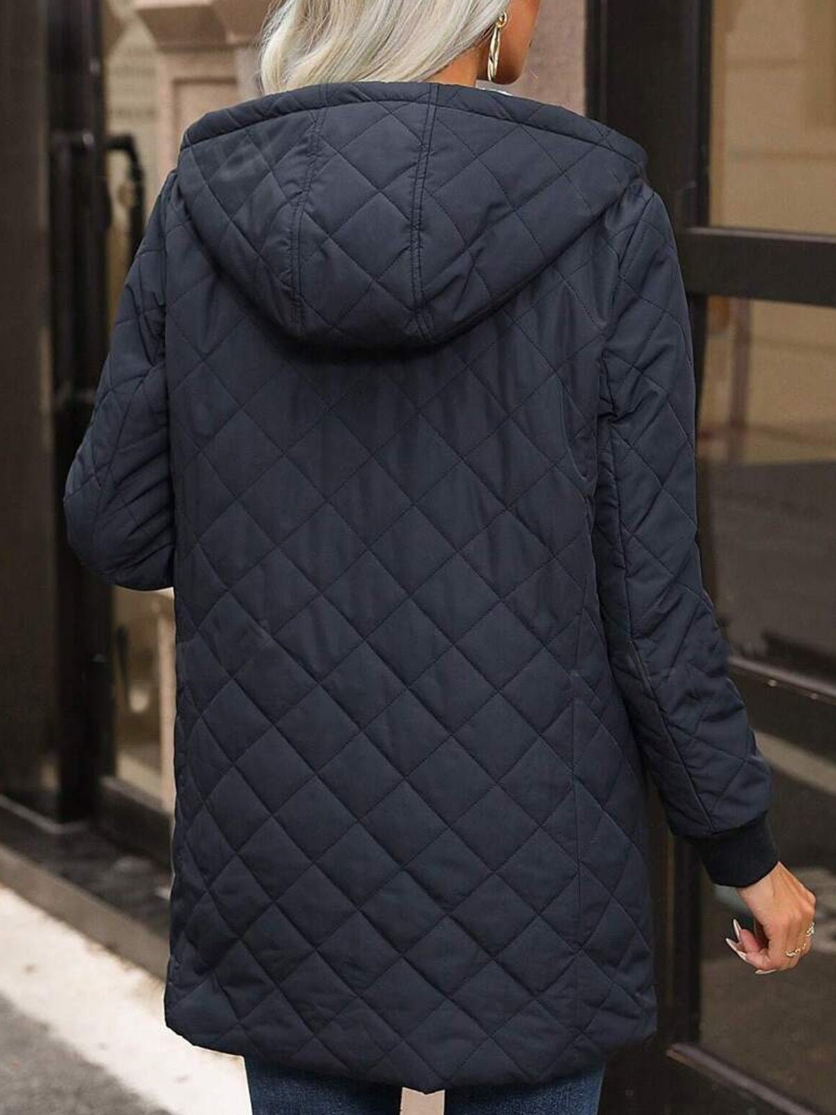 Women's Cashmere Lamb Wool Hooded Cotton Jacket - Alpaca House