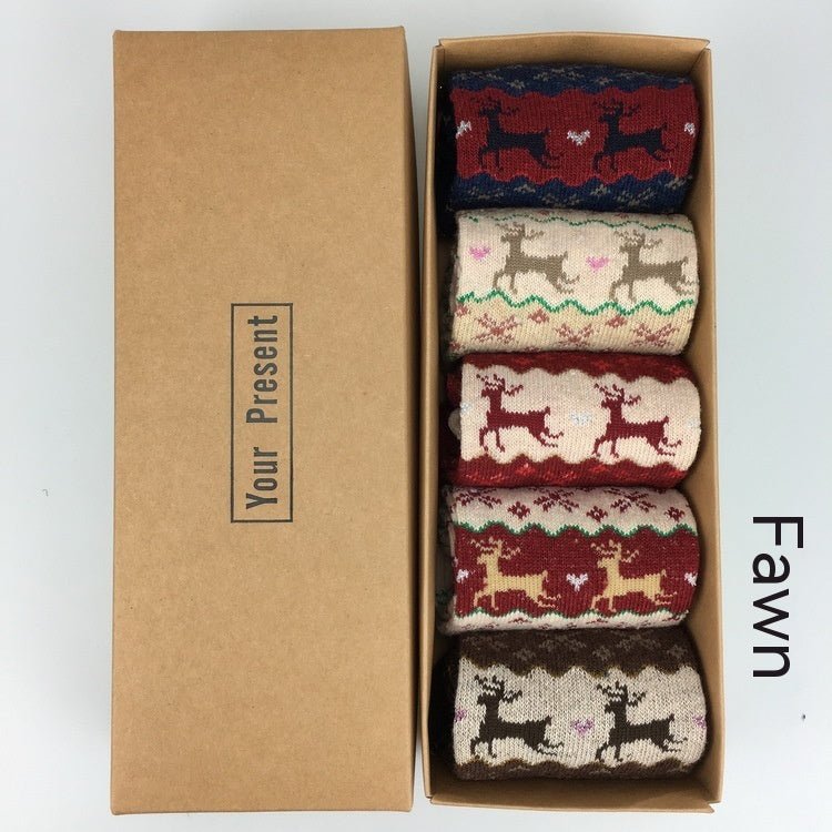 Women's Fashionable Warm Wool Extra Thick Socks - Alpaca House