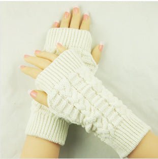 Women's Popular Winter Fingerless Gloves Warm - Alpaca House
