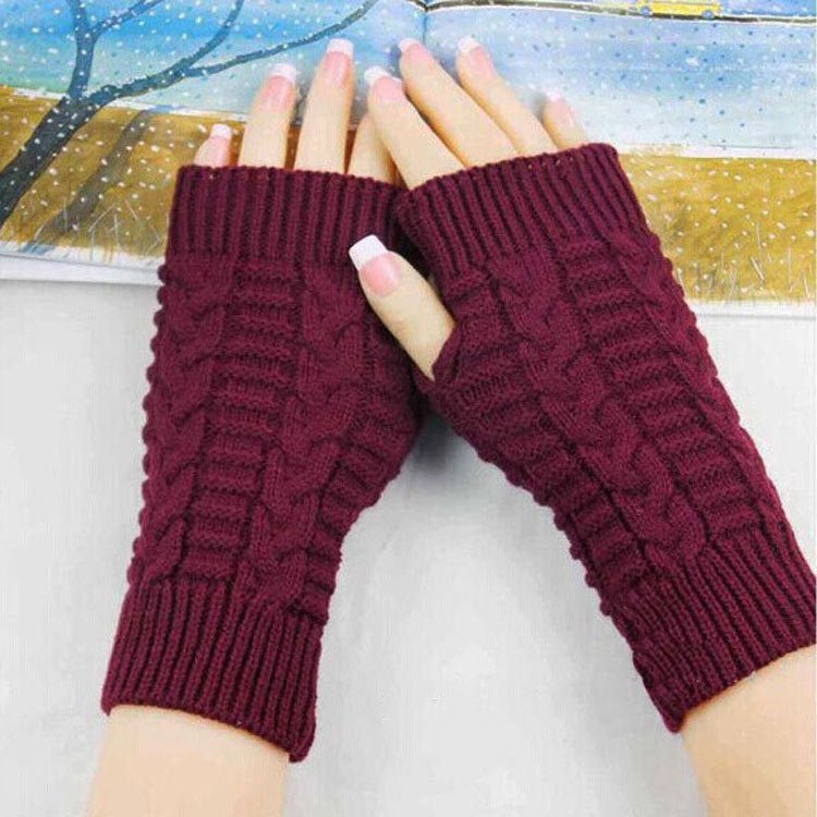 Women's Popular Winter Fingerless Gloves Warm - Alpaca House