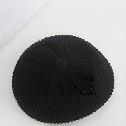 Wool Knit Beanie Refined Warmth in Timeless Solid Hue - Alpaca House