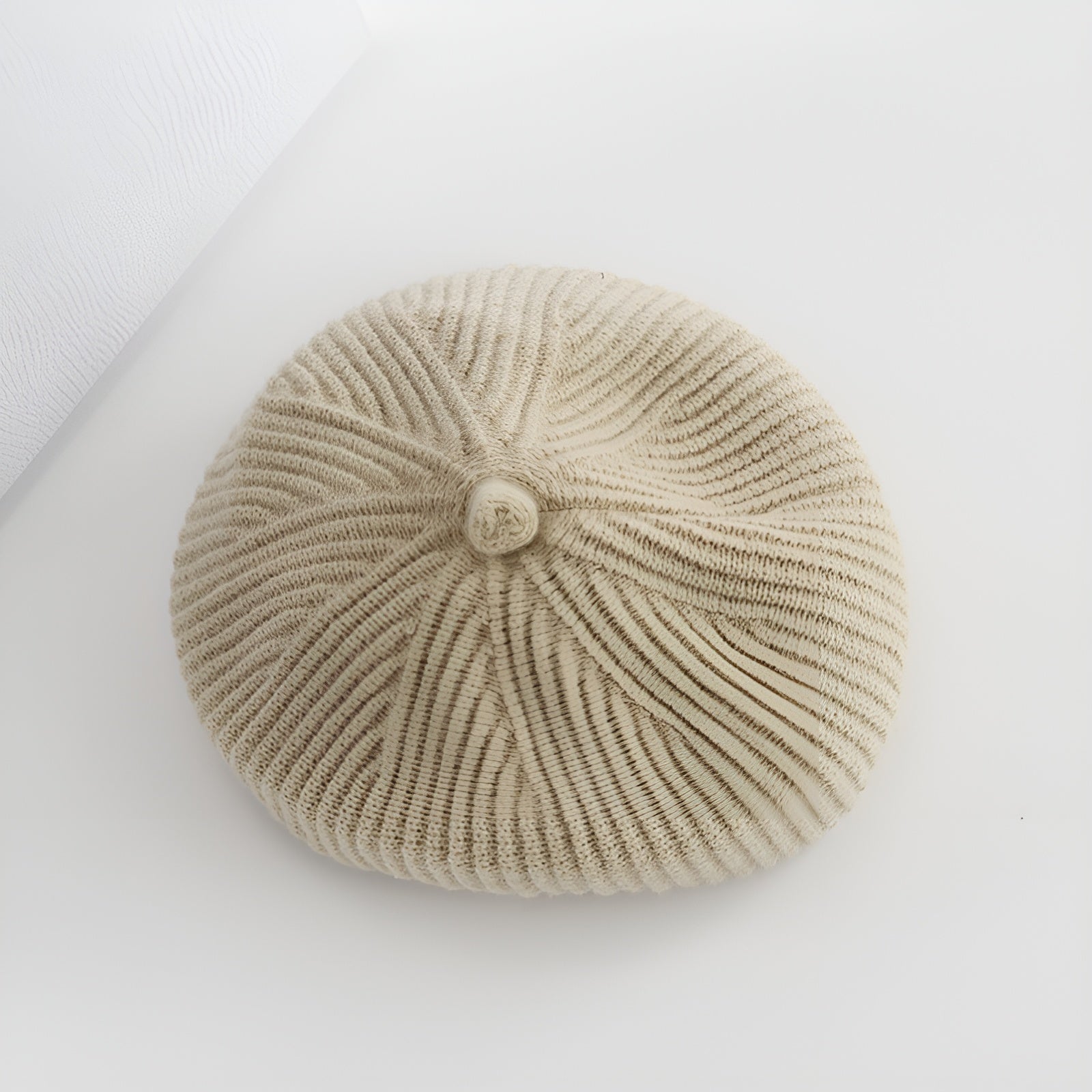 Wool Knit Beanie Refined Warmth in Timeless Solid Hue - Alpaca House