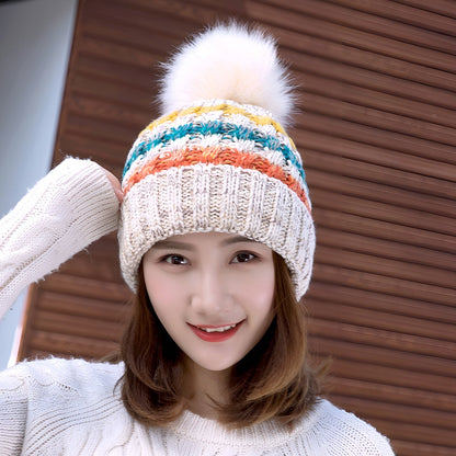 Wool Knitted Pom - Pom Hat Soft, Cozy Warmth with Effortless Winter Elegance - Alpaca House