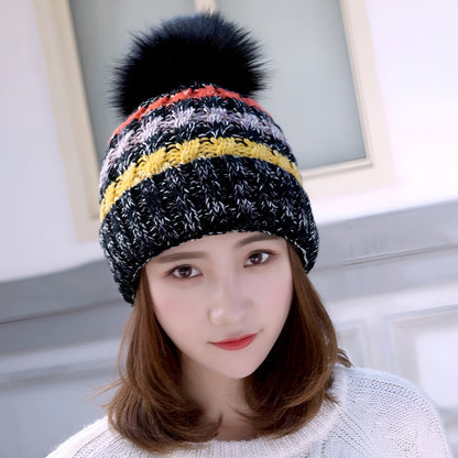 Wool Knitted Pom - Pom Hat Soft, Cozy Warmth with Effortless Winter Elegance - Alpaca House