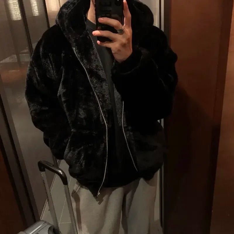 Wool Modern Overcoat Sleek Korean Tailoring for Men's Winter Comfort - Alpaca House