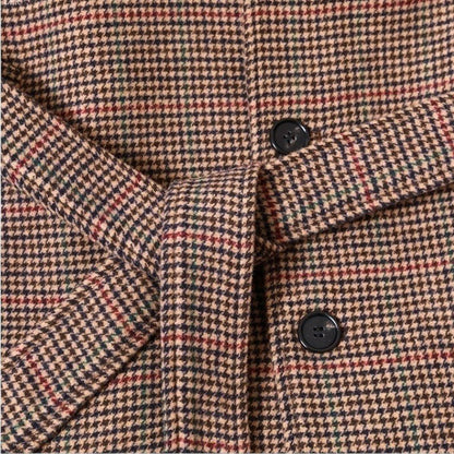 Wool Retro Men's Overcoat Classic Elegance with Modern Winter Warmth - Alpaca House