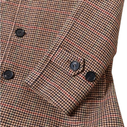 Wool Retro Men's Overcoat Classic Elegance with Modern Winter Warmth - Alpaca House