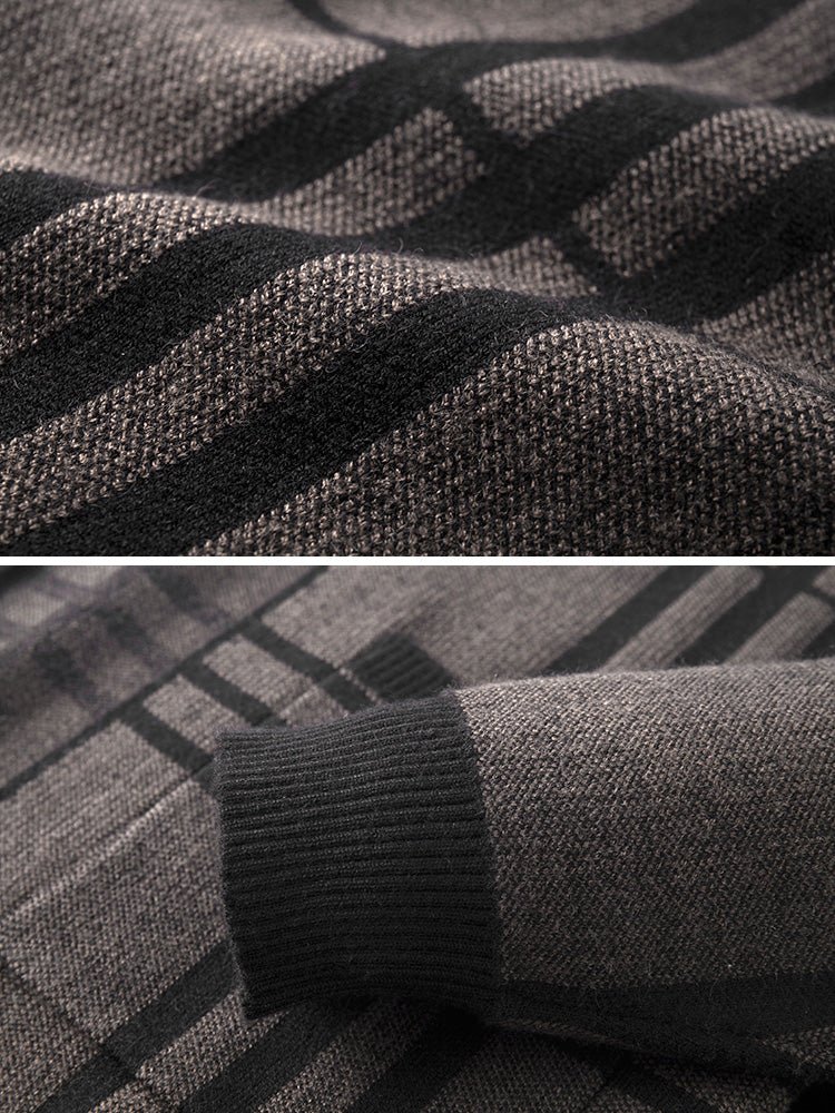 Wool Sweater Cardigan Jacket Men's Outer Sweater - Alpaca House